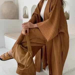 Naïma | Parure de lin 2 pièces - Édition Automne