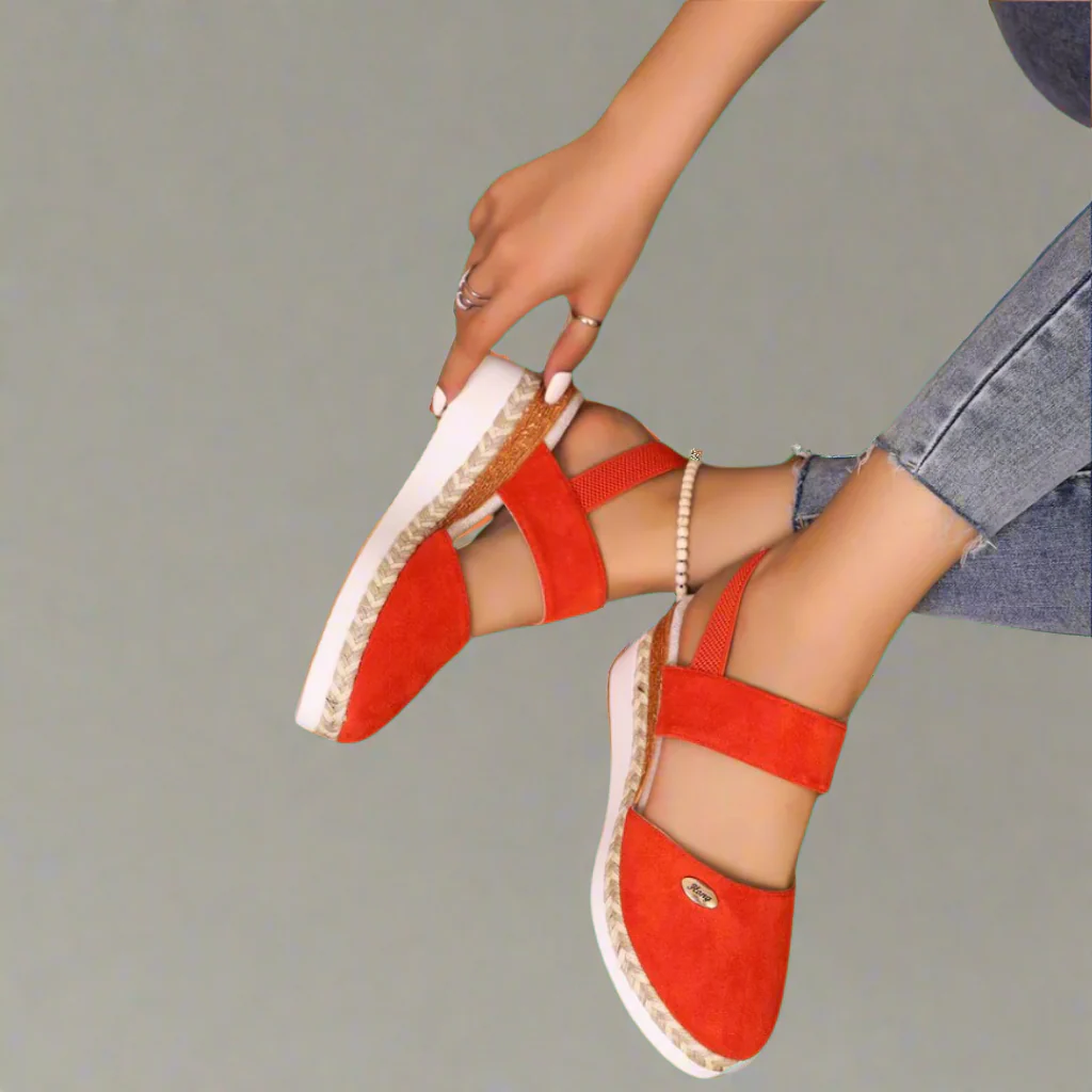 Gitta | Sandales à Talon Wedge Grande Taille – Confortables et Polyvalentes – Image 5