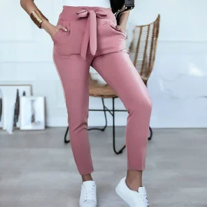 Anna™ | pantalon élégant avec ceinture à nœuds