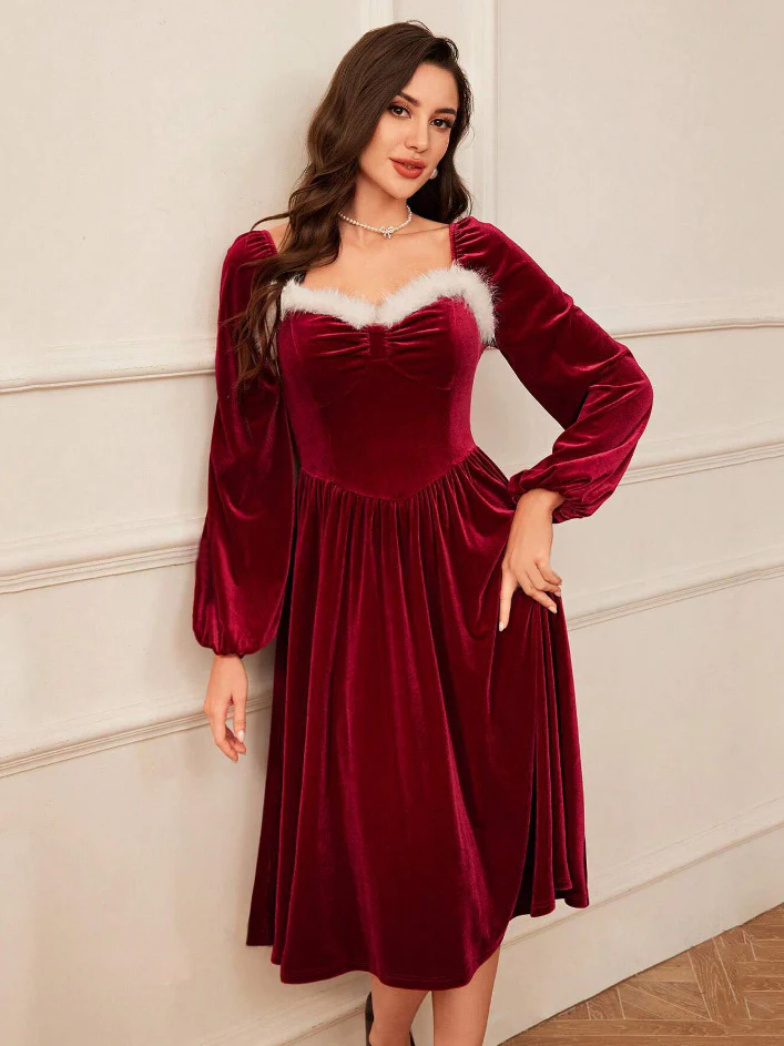 Robe Clara™ : L'Élégance de Noël – Image 7