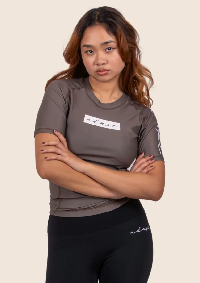 Women’s Original Rashguard – Mocha