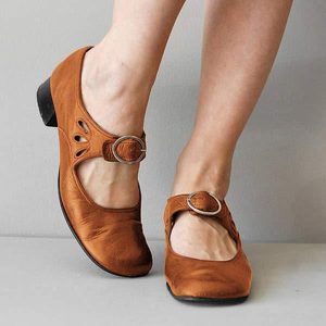 Chaussures orthopédiques vintage à bout rond pour l'automne - Opal