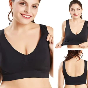 Soutien-gorge BreathEase Seamless Air Bra - Soutien léger et confortable pour une utilisation quotidienne - Port actif et récupération post-partum