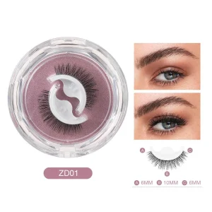 Cils autocollants réutilisables