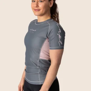 Women's Technical Rashguard - Ash Rose