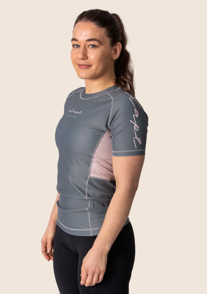 Women's Technical Rashguard - Ash Rose – Image 2
