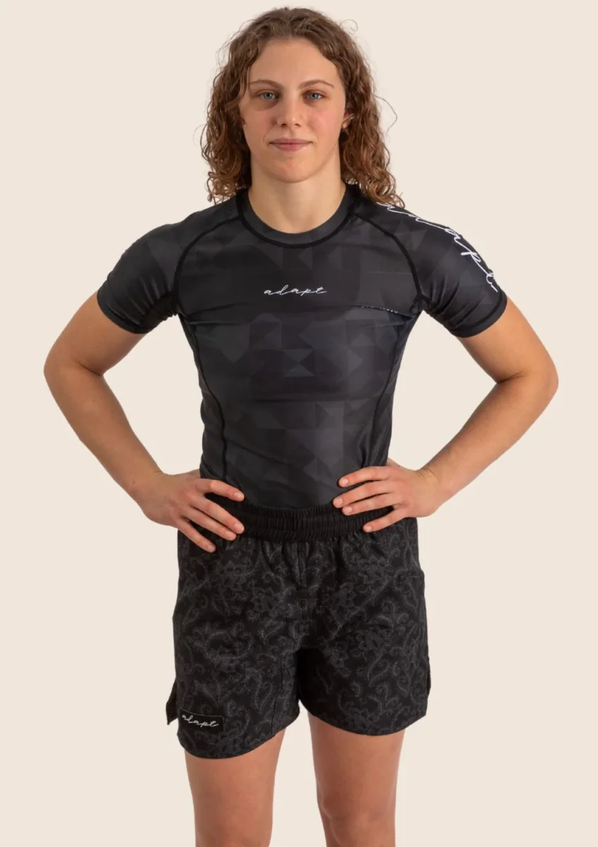 Women’s Prism Rashguard – Black – Image 4
