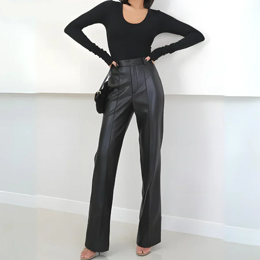 Myral™ | Pantalon Taille Haute Femme – Image 3