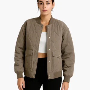 Veste Matelassée Oversize pour Femme – Style Urbain et Confort Douillet