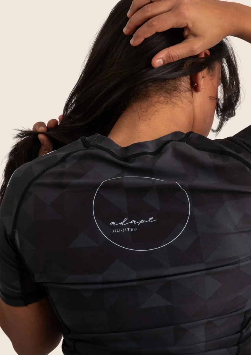 Women’s Prism Rashguard – Black – Image 9