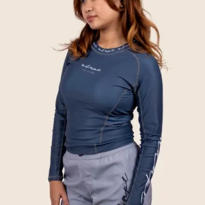 Women’s Long‑Sleeved Technical Rashguard - Blue