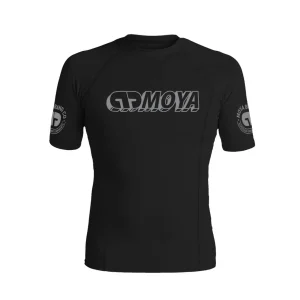 Rashguard Moya 24 Manga Corta - Negro