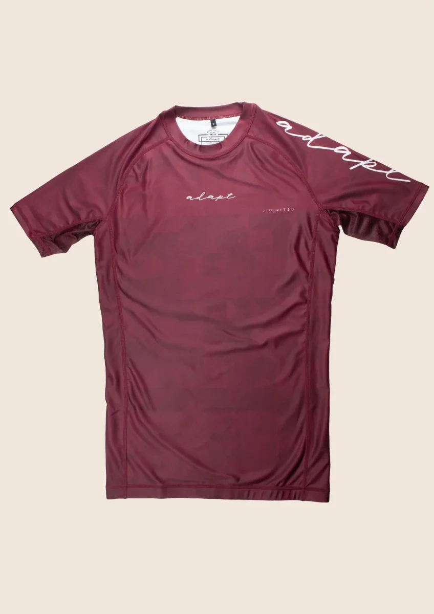 Men’s Prism Rashguard – Maroon – Image 7