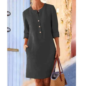 Della | Robe élégante et simple pour l'automne