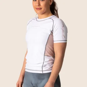 Women's Technical Rashguard - Snow Rose