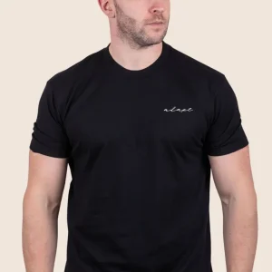 NEW Minimal Script T-shirt - Black