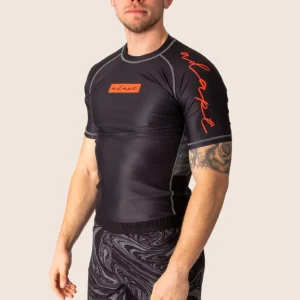 Men’s Technical Rashguard - Black & Red