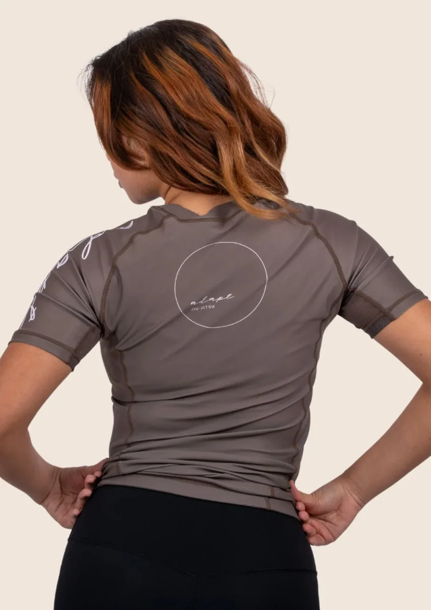 Women’s Original Rashguard – Mocha – Image 3