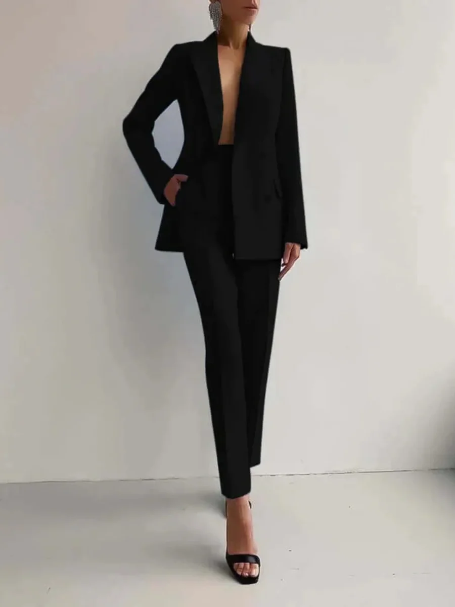 Fiona | Ensemble tailleur blazer pour femme | Blazer et pantalon – Image 4