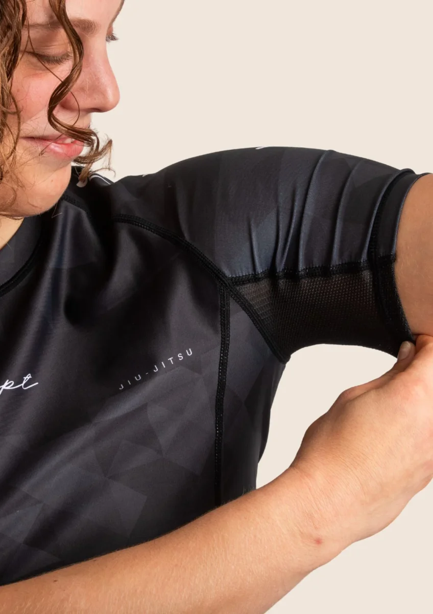 Women’s Prism Rashguard – Black – Image 7