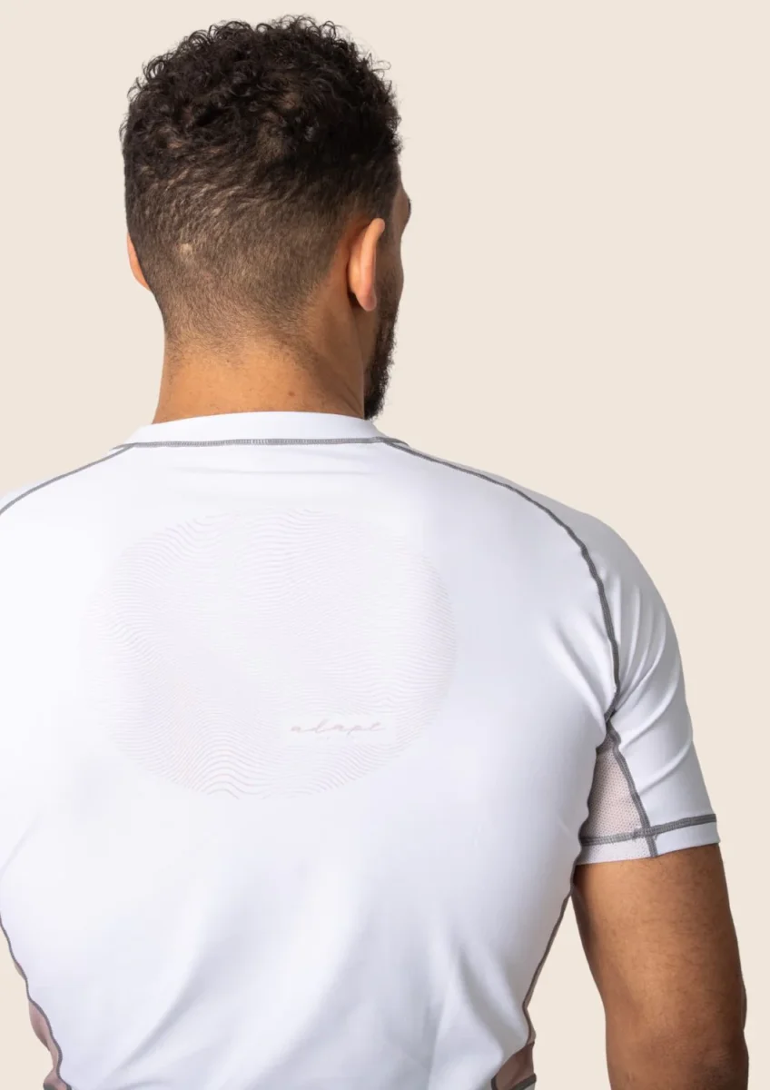 Men’s Technical Rashguard - Snow Rose – Image 6