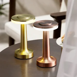 Lumey - Lampe de table rétro avec fonction tactile