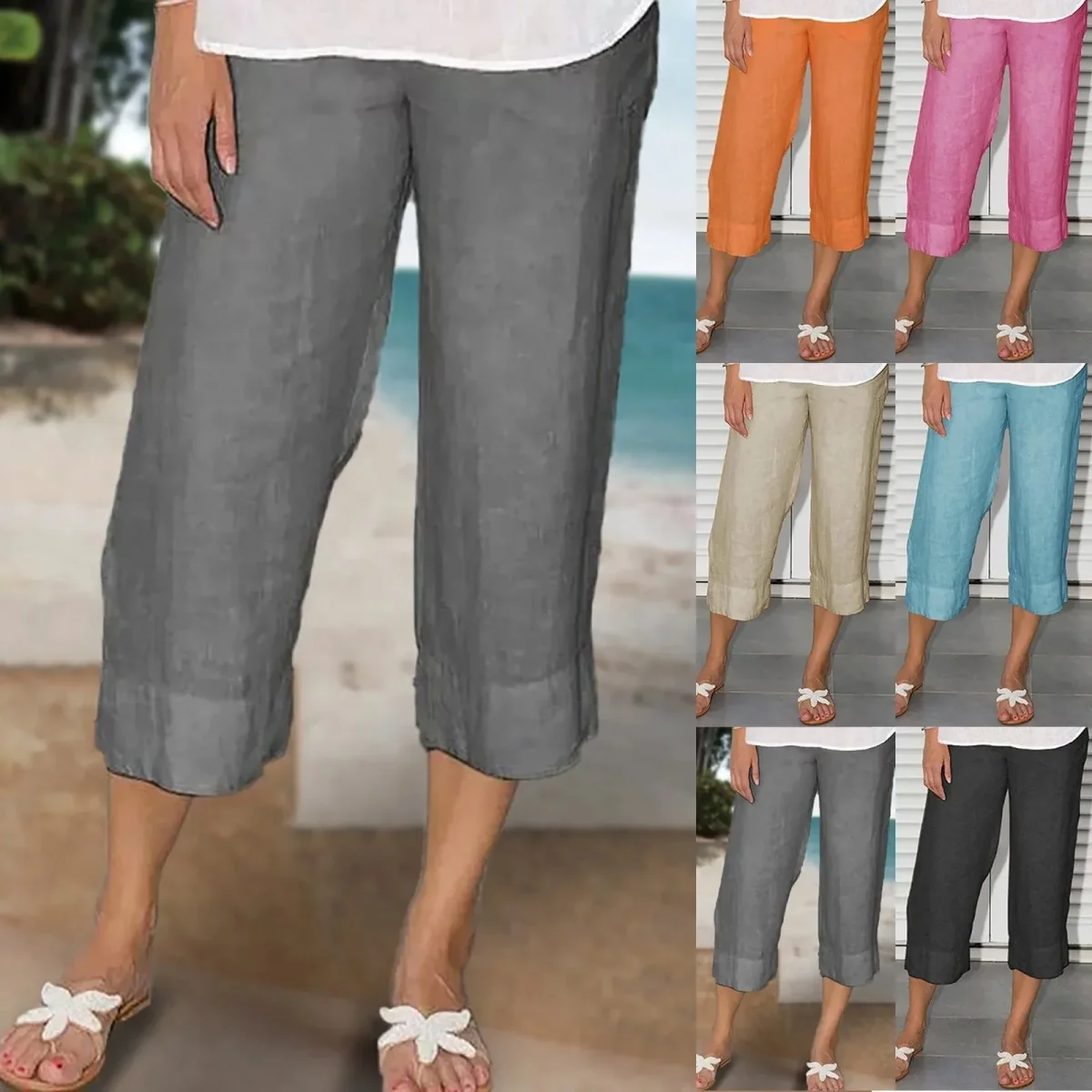 Quai | Pantalon décontracté en lin