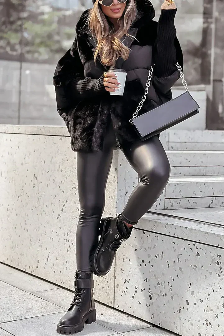 Lucie™ | Veste Hiver Texturée – Douceur Premium – Image 6