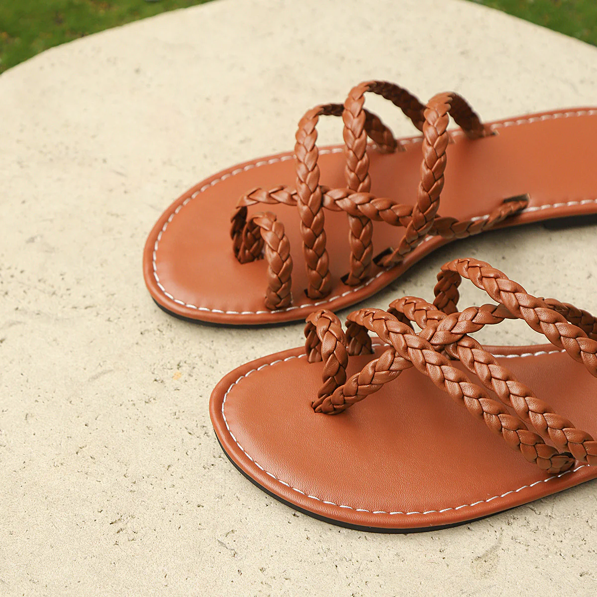 Luna™ Sandales Tressées Bout Ouvert – Image 8