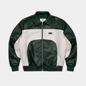Blouson Varsity Three 60 - Vert