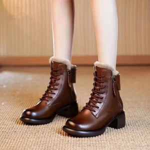 Martina™ 2.0 | Chaussures de trekking confortables en cuir