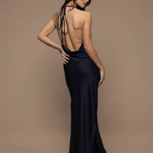 Robe Gala bleu marine