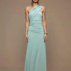 Robe écharpe Fatale sauge