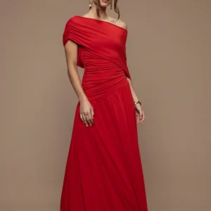 Robe promise rouge brique