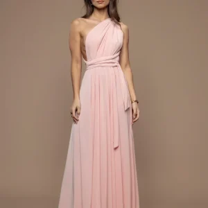 Robe Prestance rose pastel