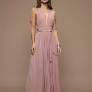 Robe Prestance Rose poudré