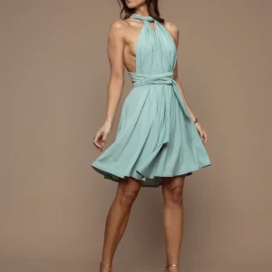 Robe Charmante multiposition sauge