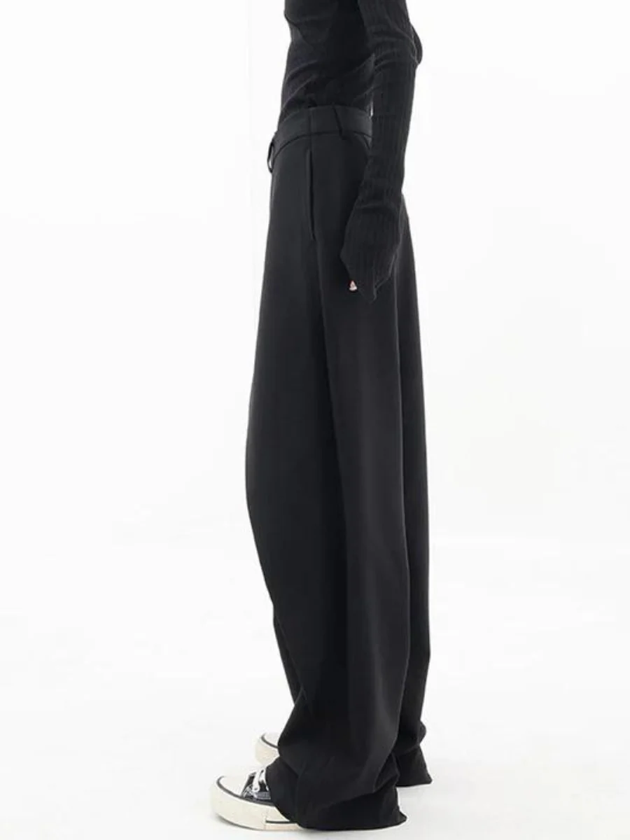 Pantalon large asymétrique pour femme – Image 4
