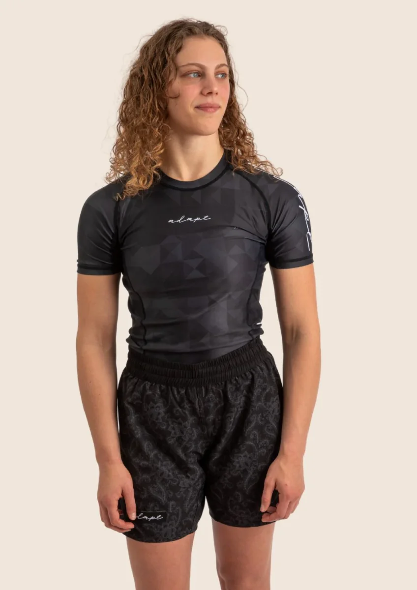 Women’s Prism Rashguard – Black – Image 8