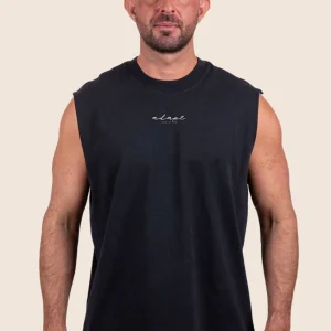 NEW Heavyweight Sleeveless Tank - Faded Black