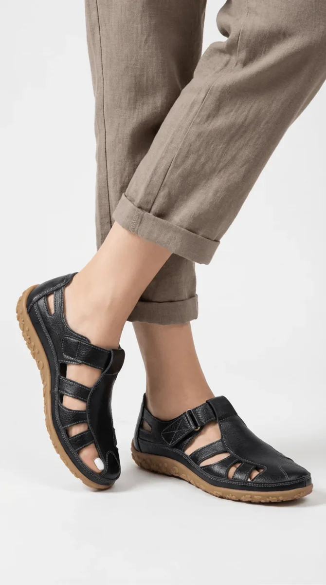 Sandales Confort Femme à Brides Découpées – Maintien et Légèreté – Image 4