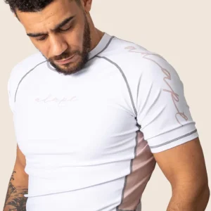 Men’s Technical Rashguard - Snow Rose