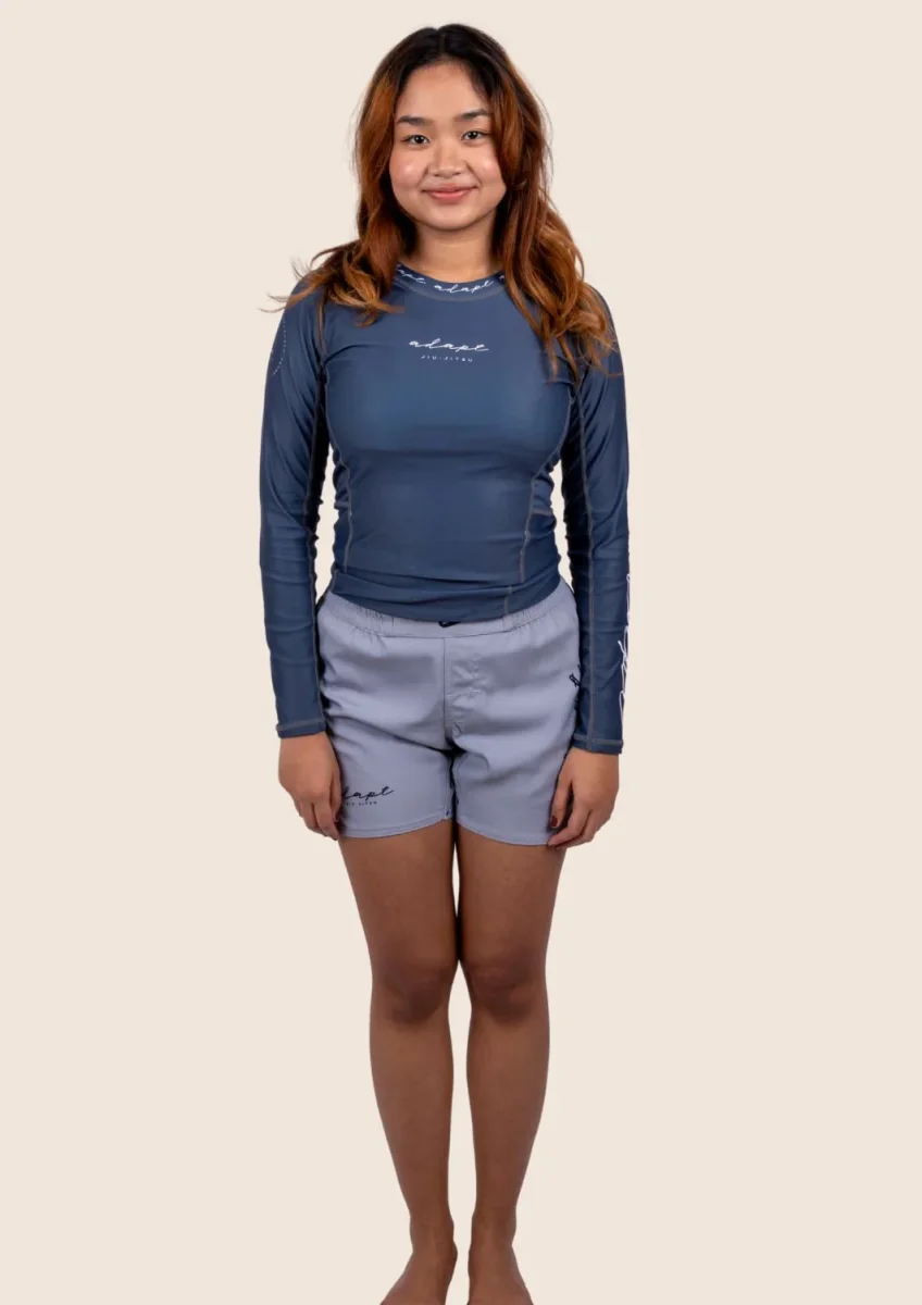 Women’s Long‑Sleeved Technical Rashguard - Blue – Image 5