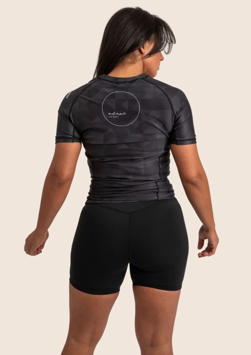 Women’s Prism Rashguard – Black – Image 3