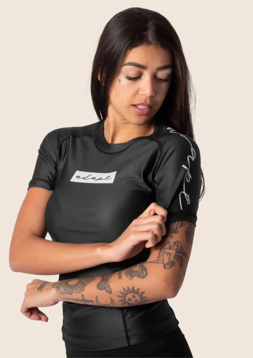 Women’s Original Rashguard - Black – Image 4