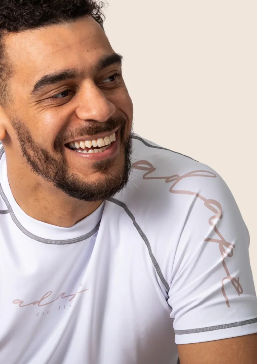 Men’s Technical Rashguard - Snow Rose – Image 4