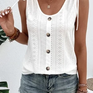 Débardeur sans manches confortable Pour Femme | Été