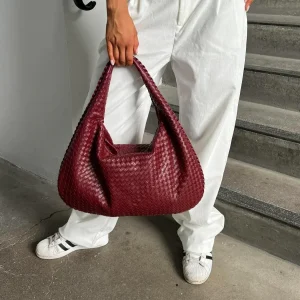 Grand sac de luxe tressé