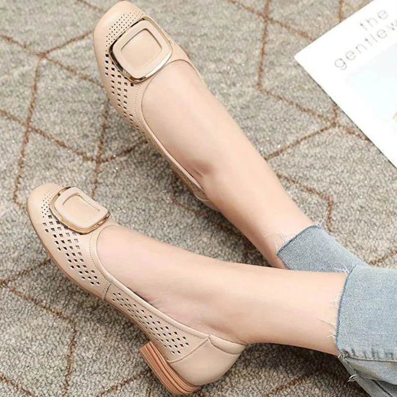 Renée | Mocassins Aérés Carrés – Image 6