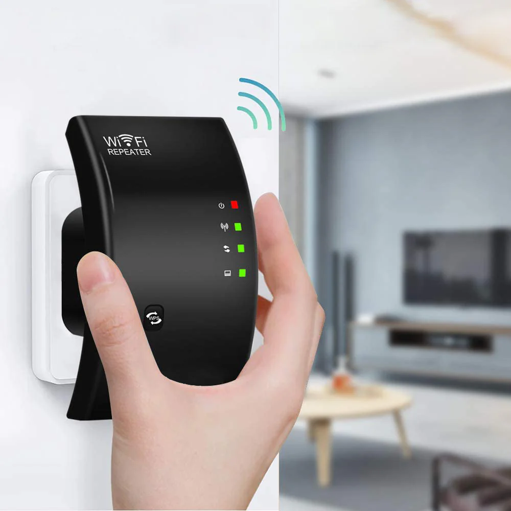 Booster de signal WiFi sans fil - Extension Internet fiable pour la maison et le bureau – Image 2